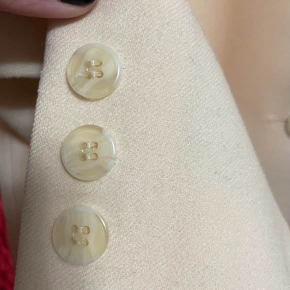 Vintage Pendleton Cream Blazer - Picture 6 of 7